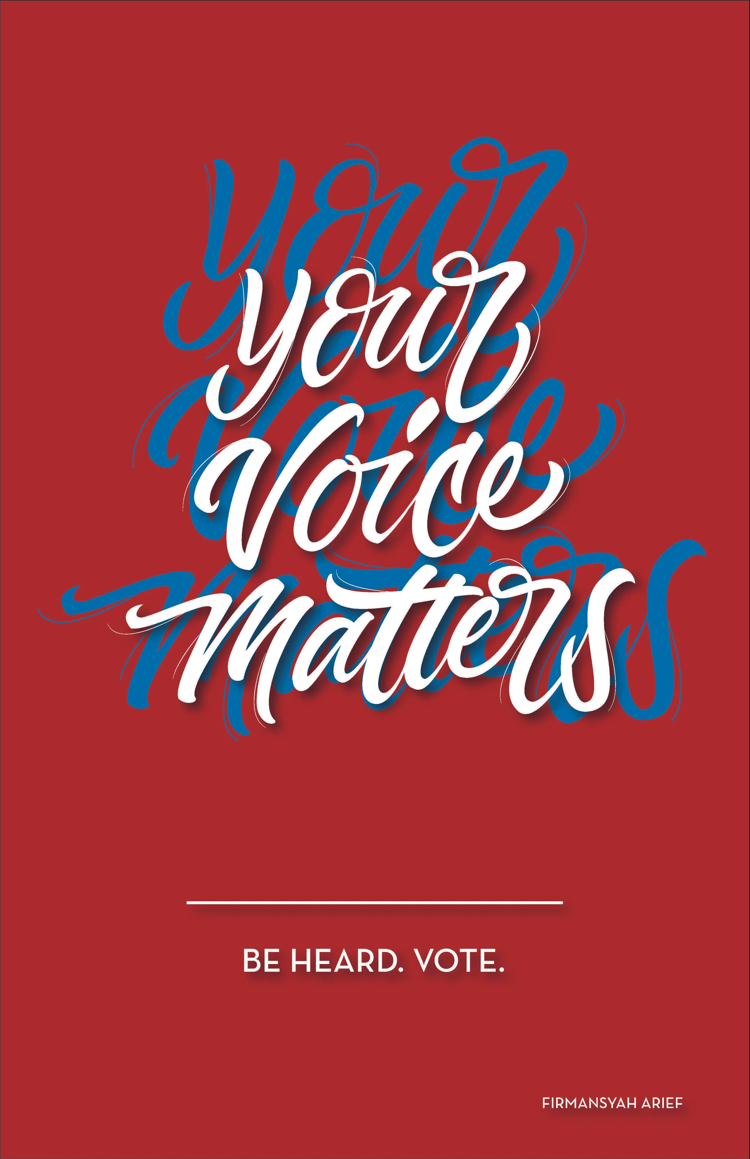  Get Out the Vote Poster 