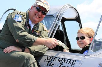 Episode #50. Call sign "Gintac" and the Potomac Historic Warbird Formation Flight.