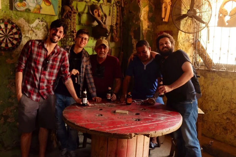 Equipe de "Kalunga II", em Angola.