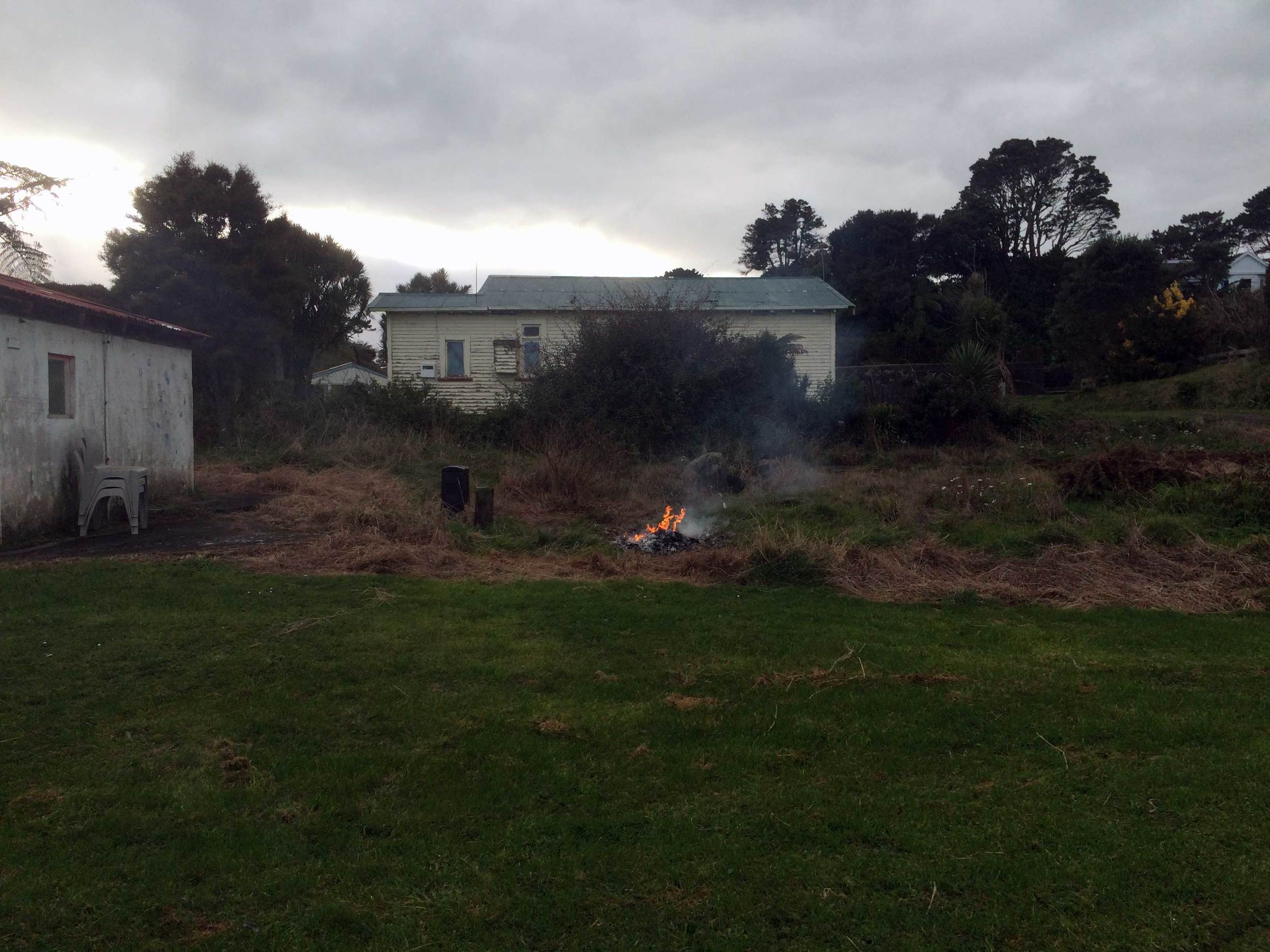 Rubbish Fire, Parihaka, June 2016***