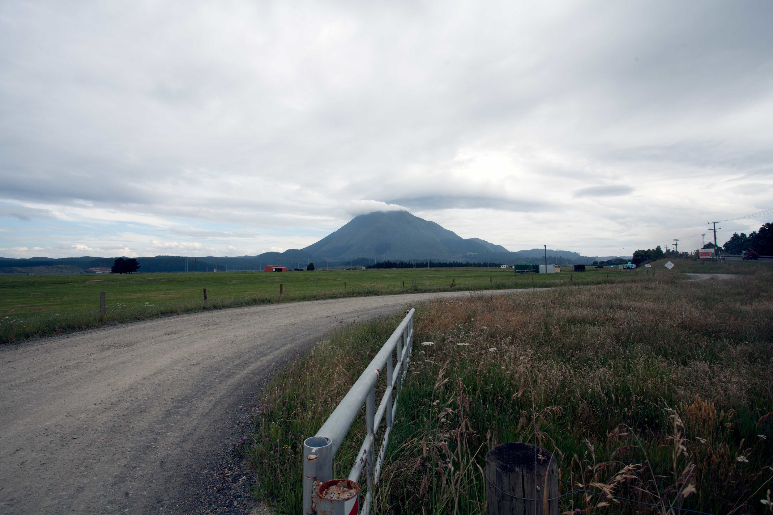Putauaki/Mt Edgecumbe, from Kawerau, 2015*