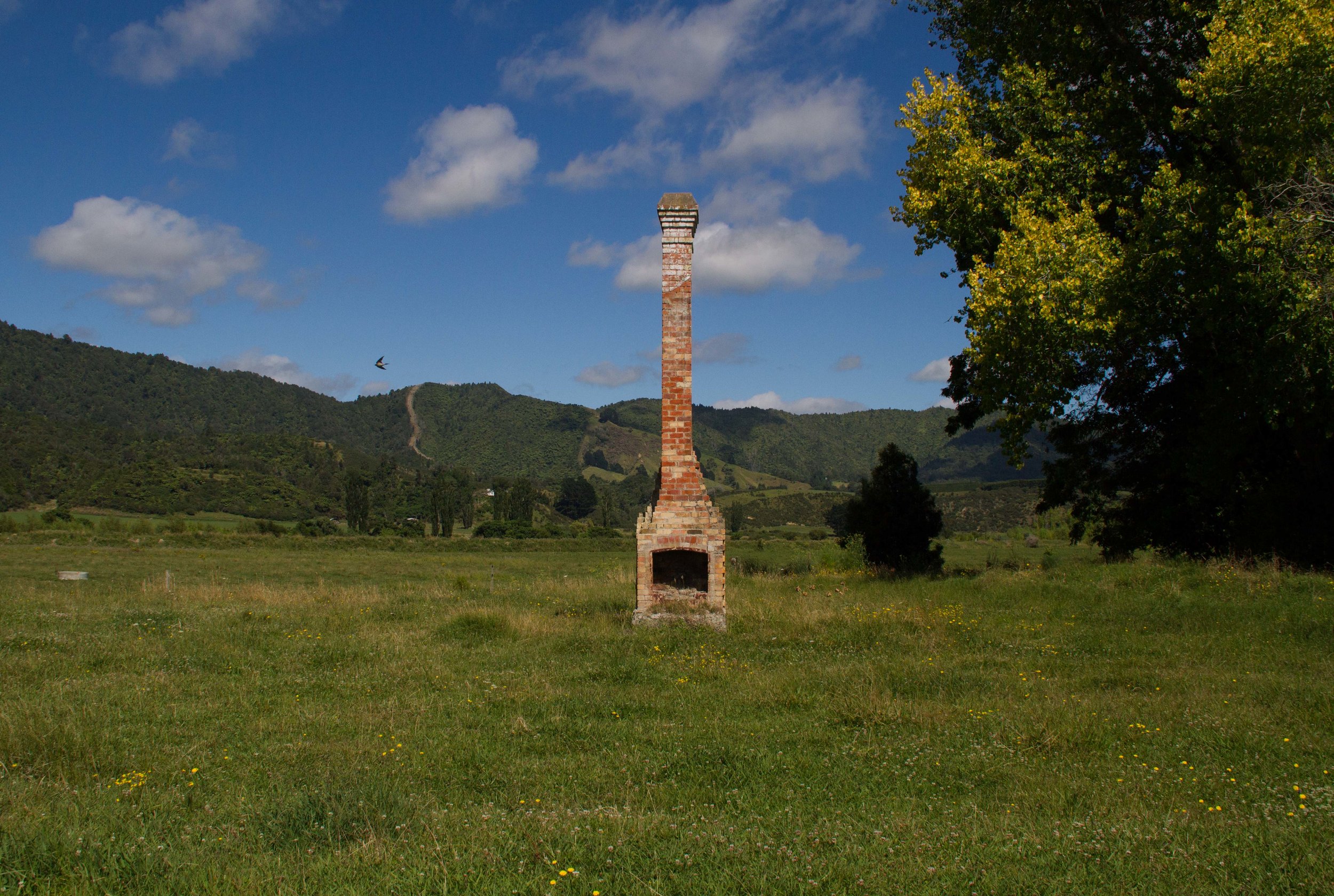 Chimney, Waioweka, 2017*