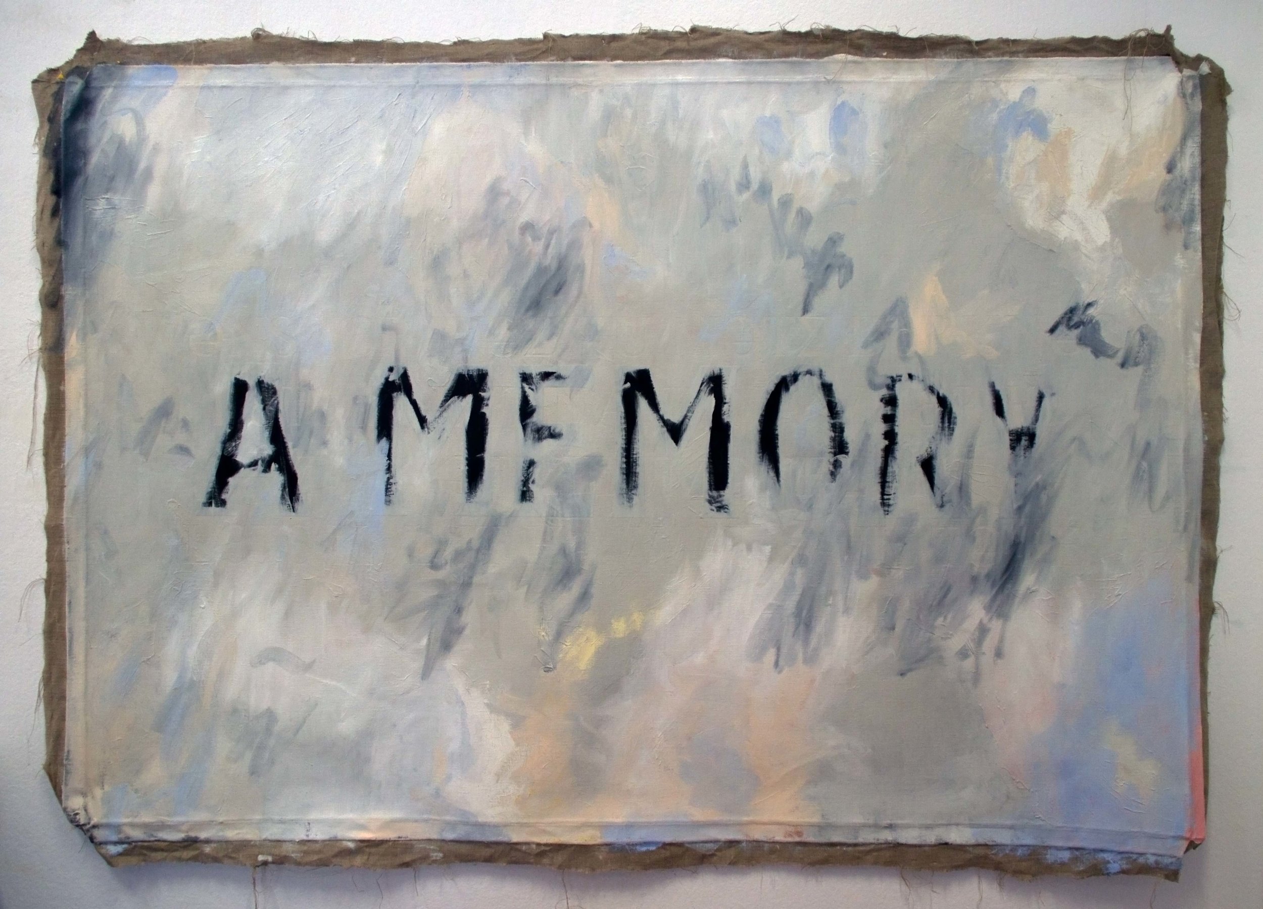 A Memory (of how we life today), 2011-17, oil on linen