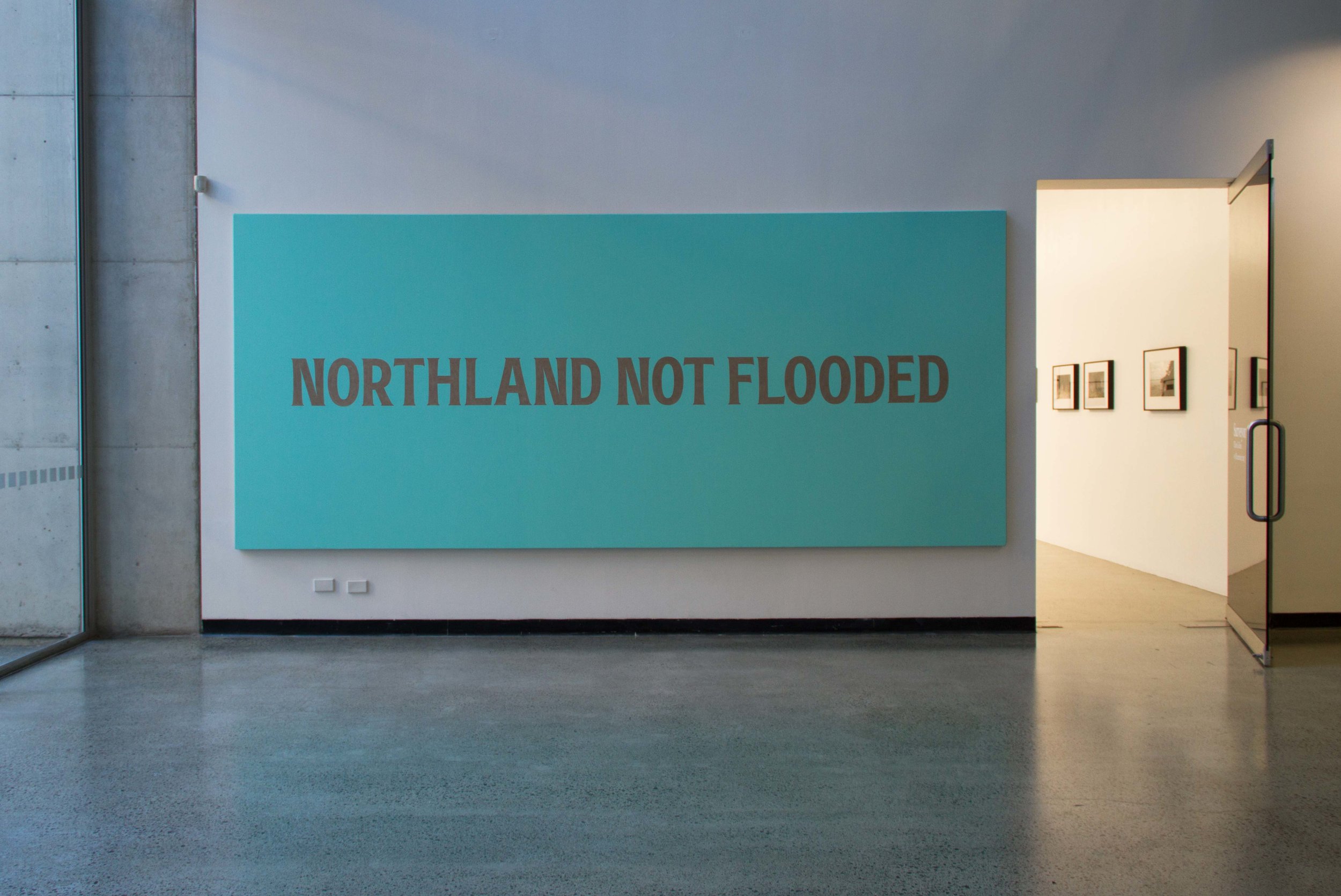 Northland Not Flooded (after Barthes), 2016, acrylic on linen