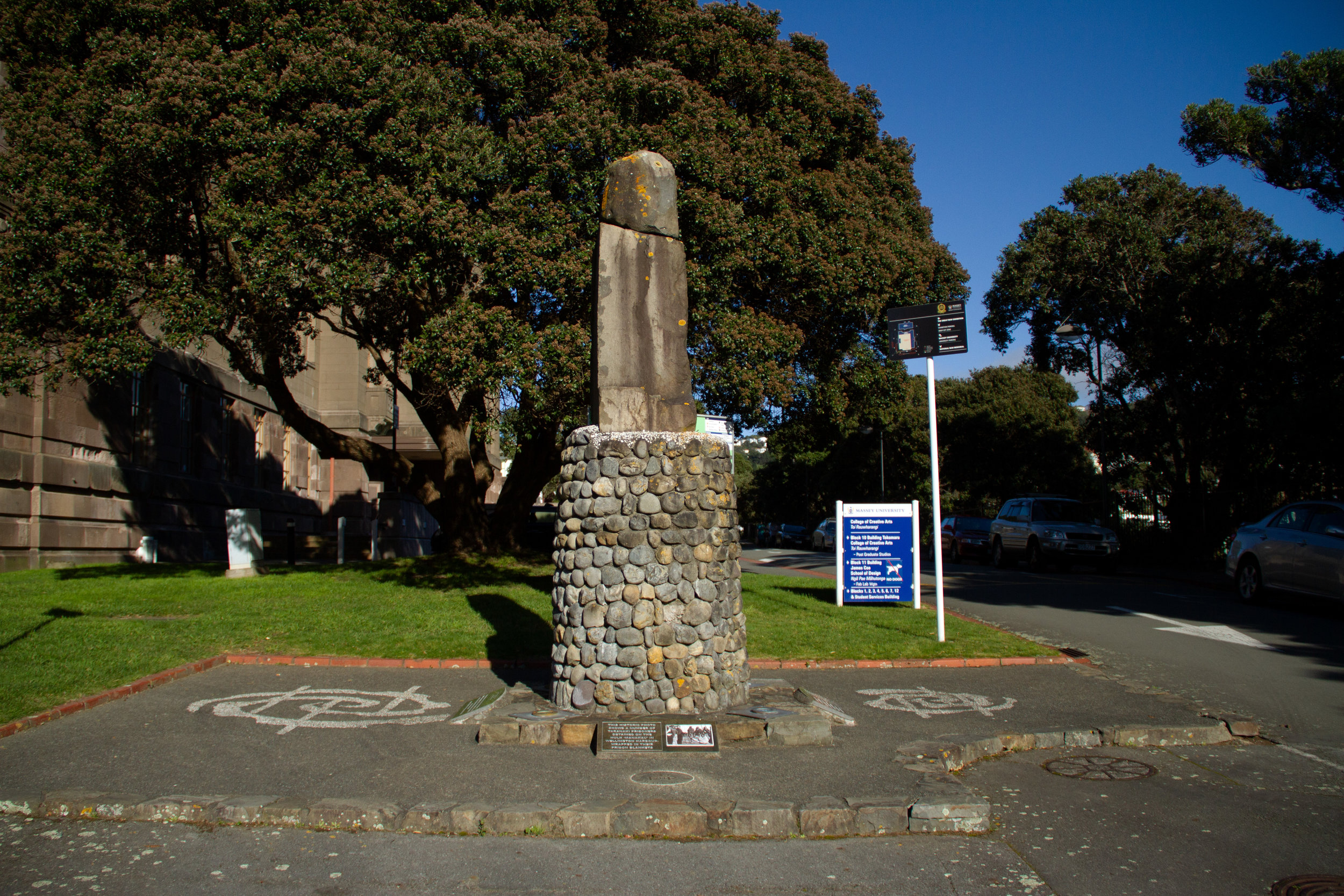 Parihaka Memorial to Taranaki Prisoners, Pukeahu National Memorial Park, Wellington