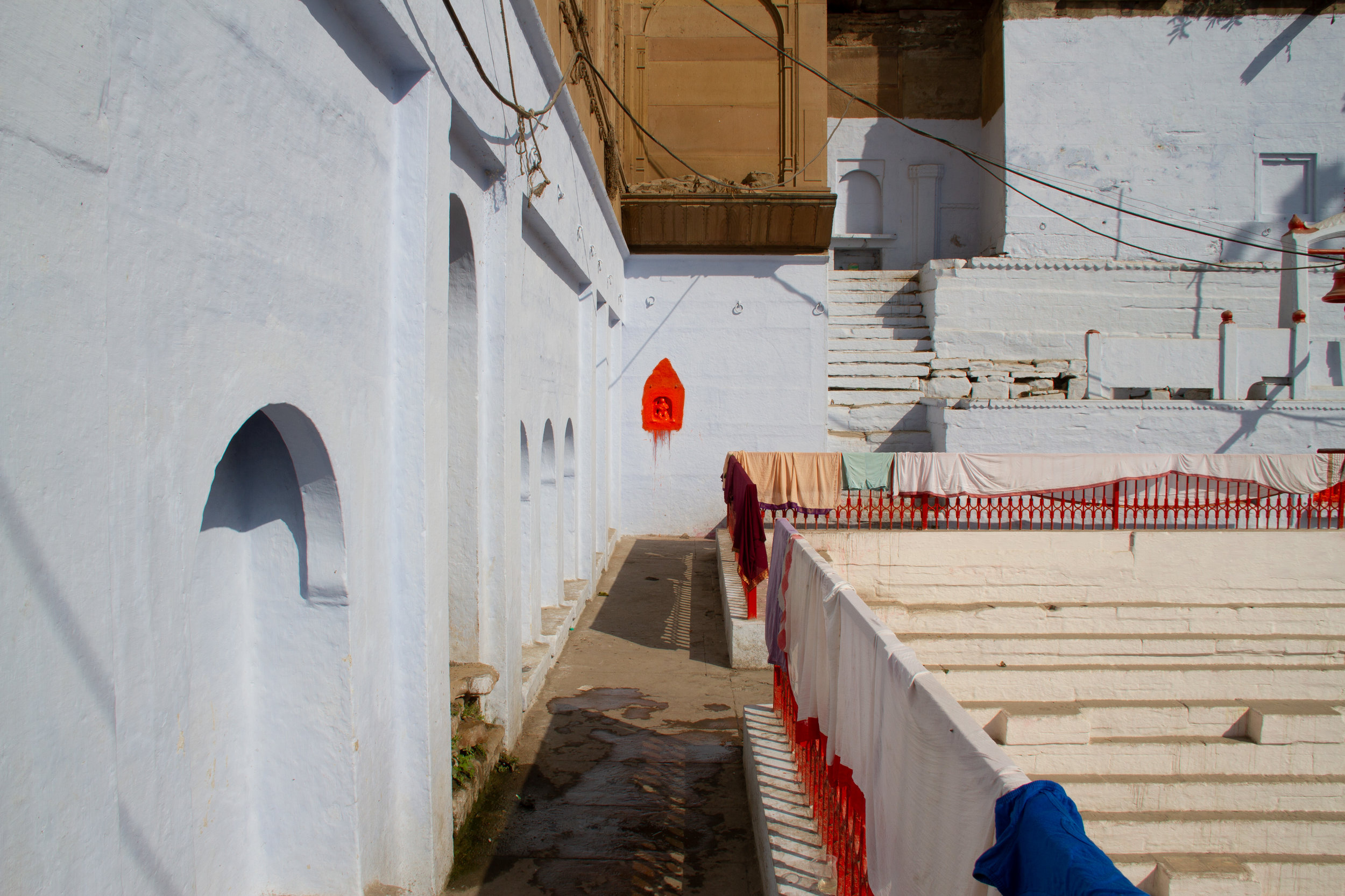 Manikanika Kund with Hanuman, 2018