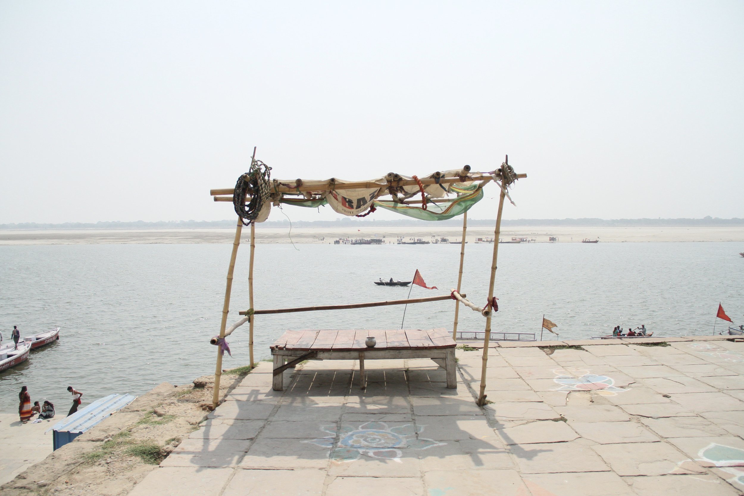 Shelter, Varanasi, 2018