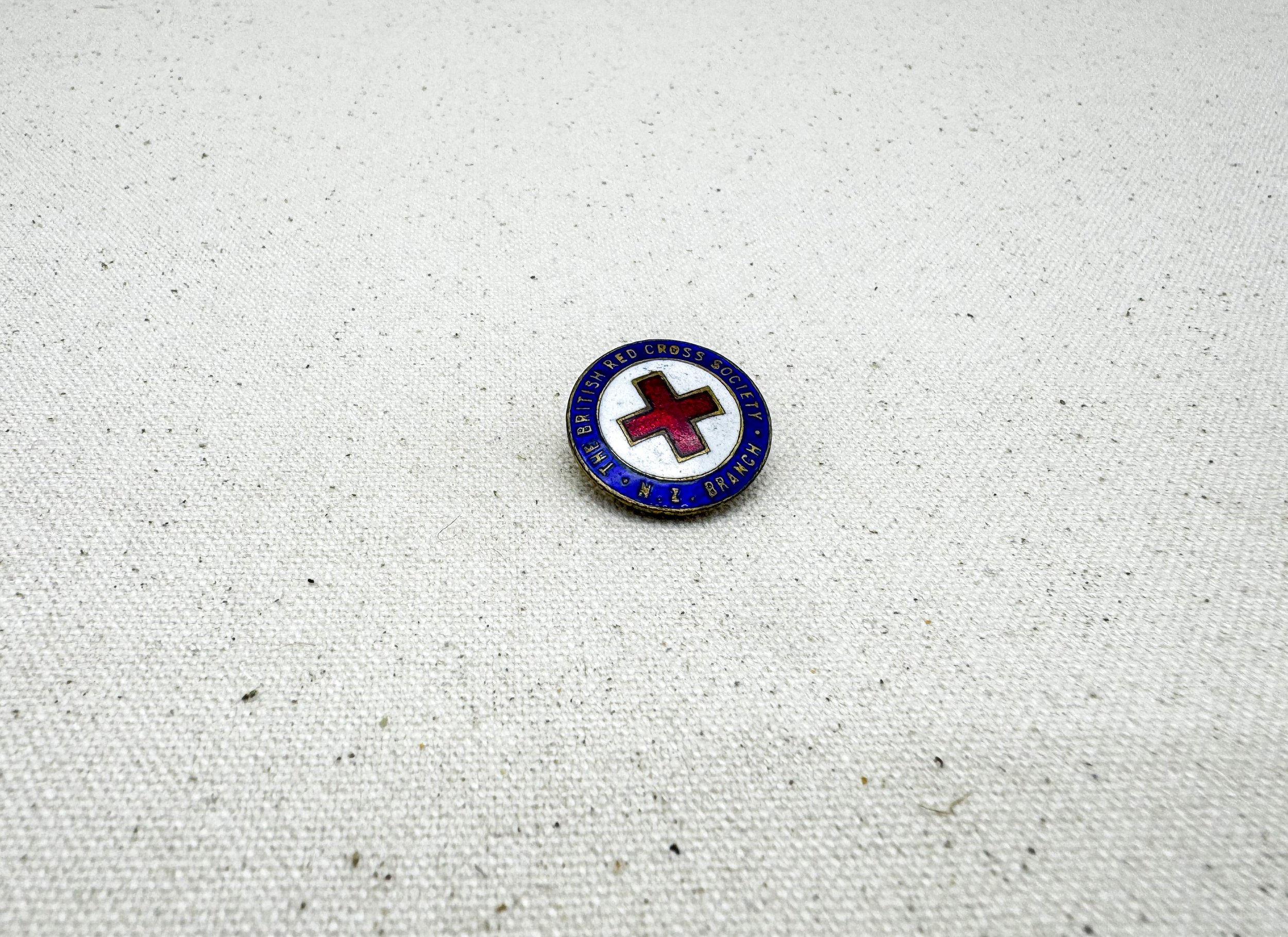 The British Red Cross Society, N.Z Branch, brooch