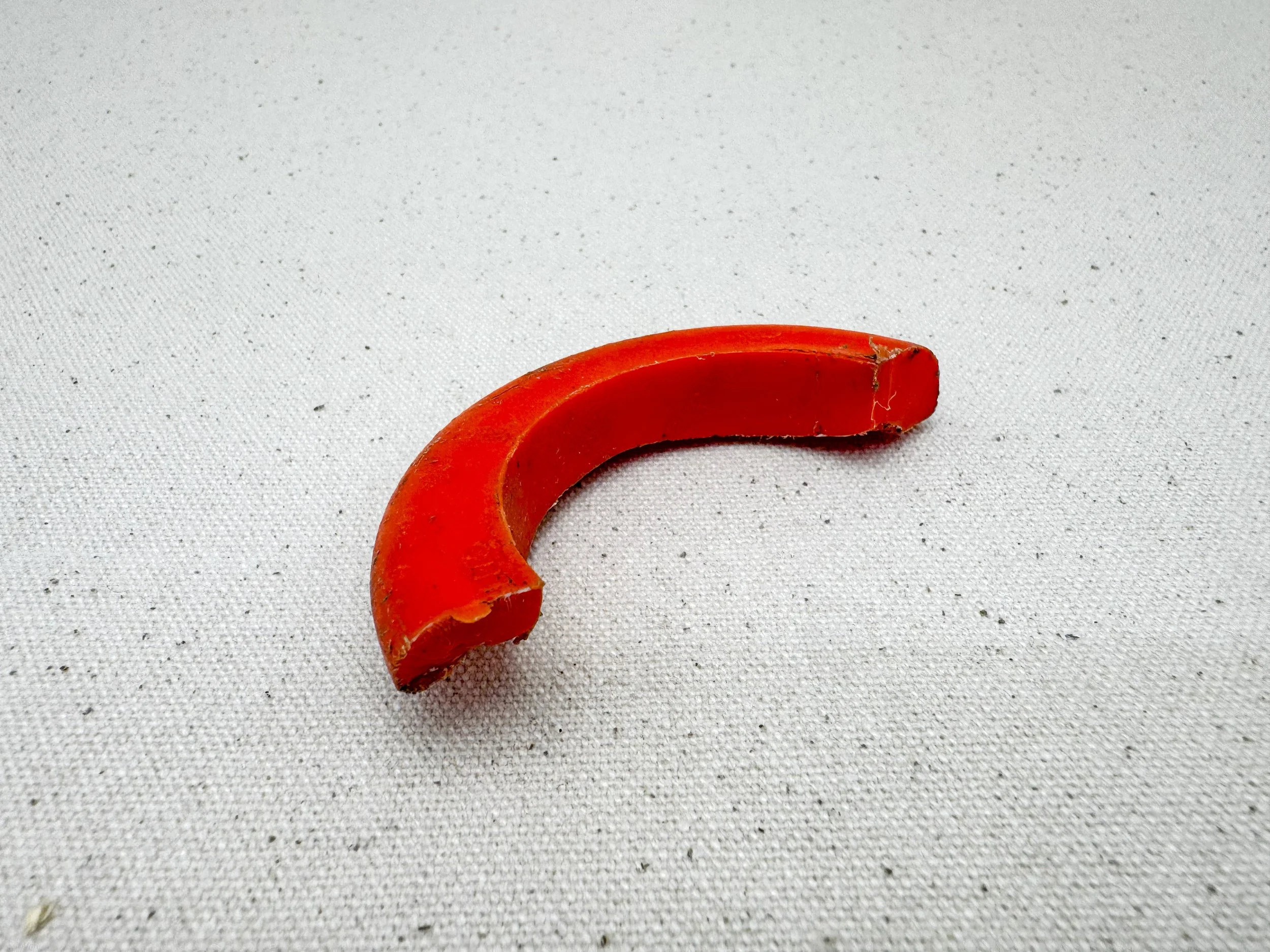 Orange Pre-microplastic