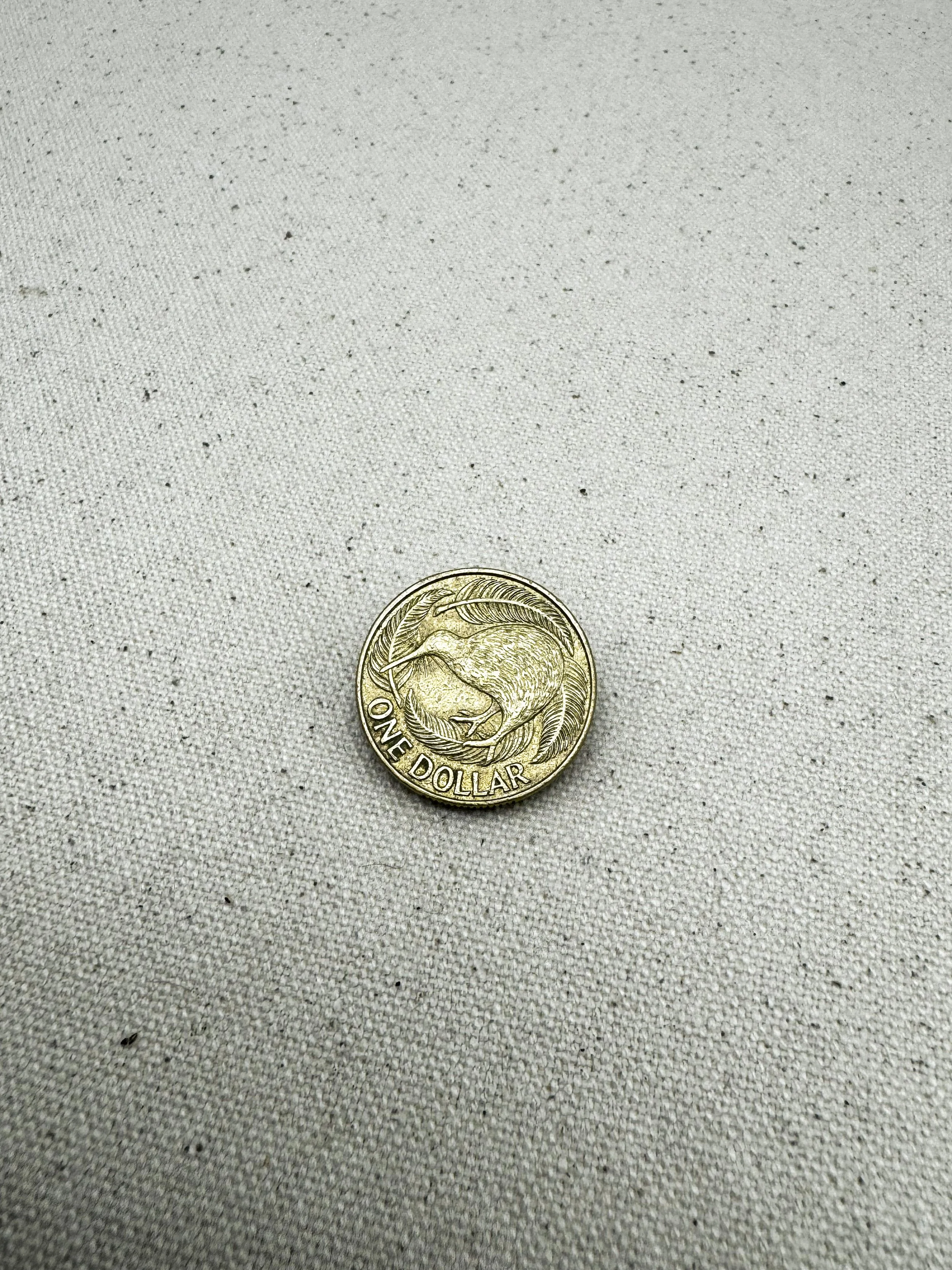 New Zealand One Dollar Coin