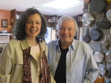 At home with Jacques Pépin in his kitchen in Madison, CT