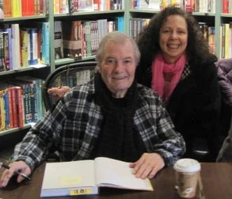 At R.J. Julia Booksellers with Jacques Pépin, talking about Picasso