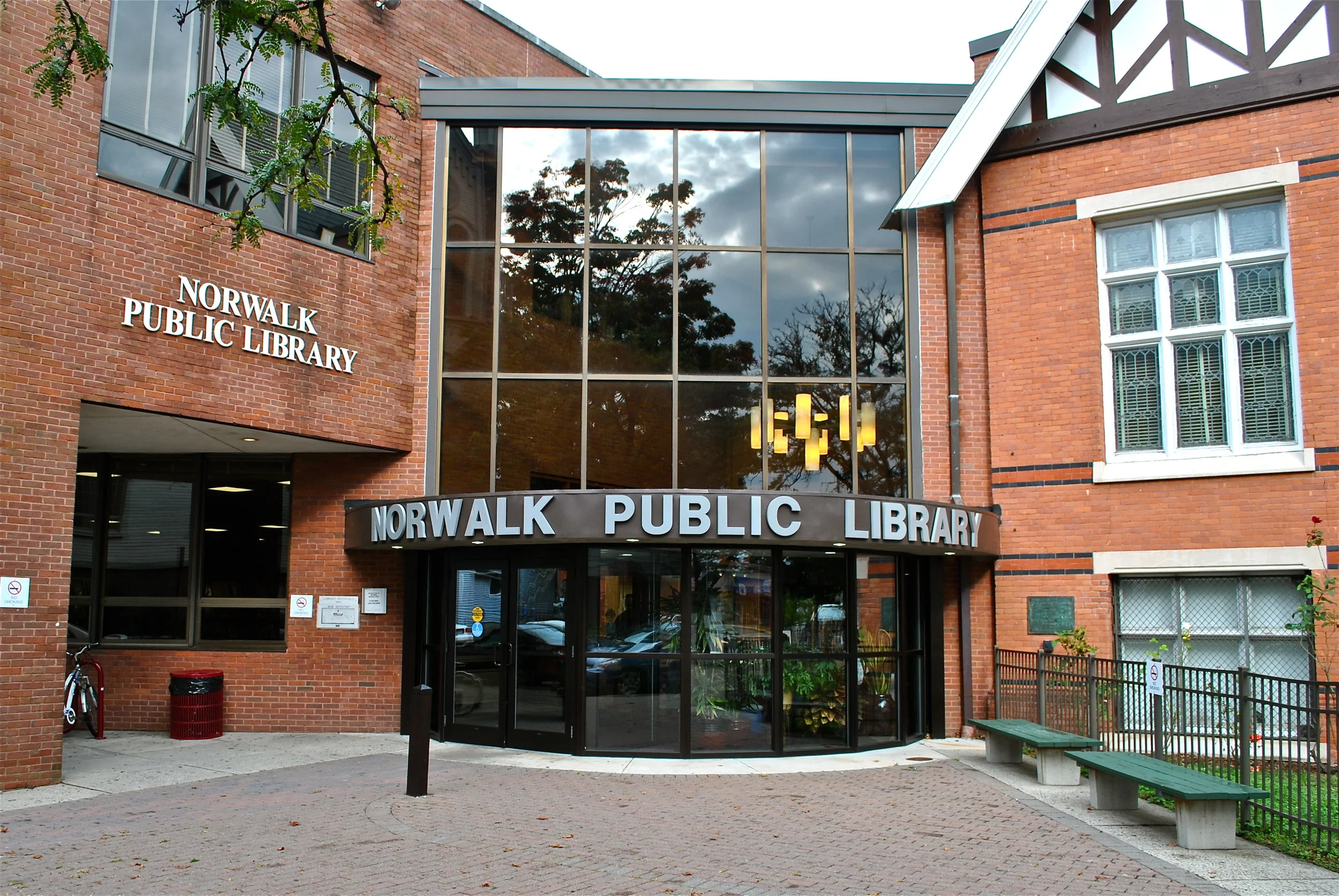 Camille Aubray in an AuthorSpeak Appearance at Norwalk Library, CT