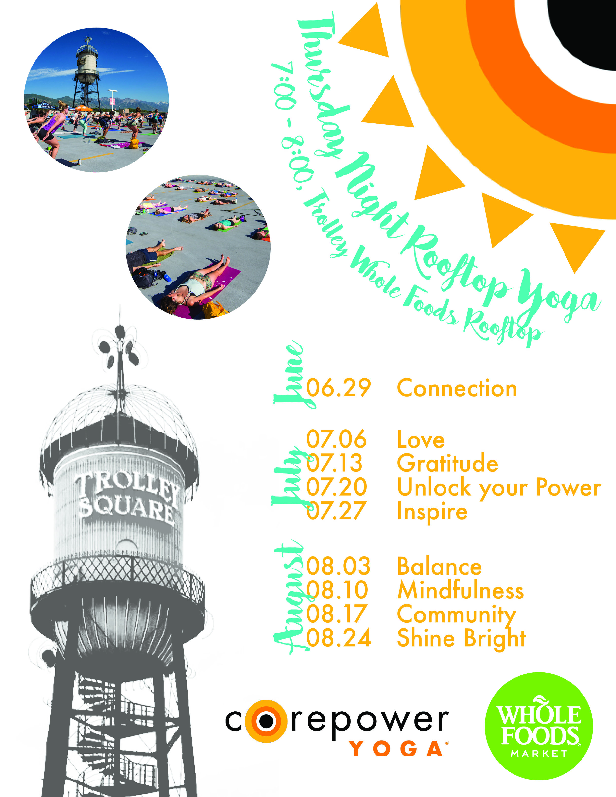 Thursday Night Rooftop Yoga - "Connection"