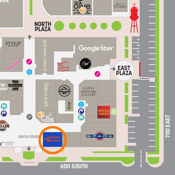 Located on the 600 South side of Trolley Square, across from Weller Book Works and Coffee Connection.
