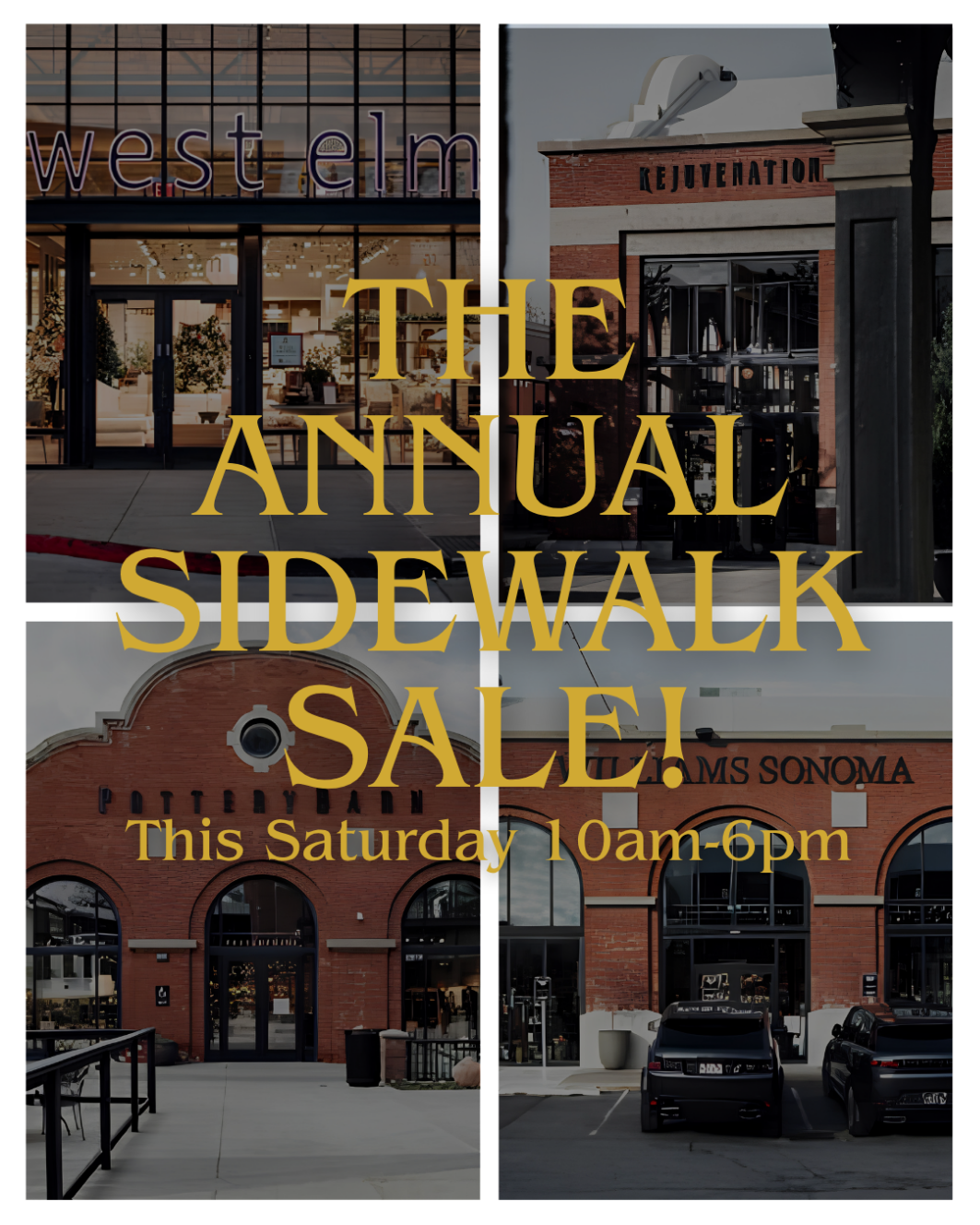 The Annual Sidewalk Sale