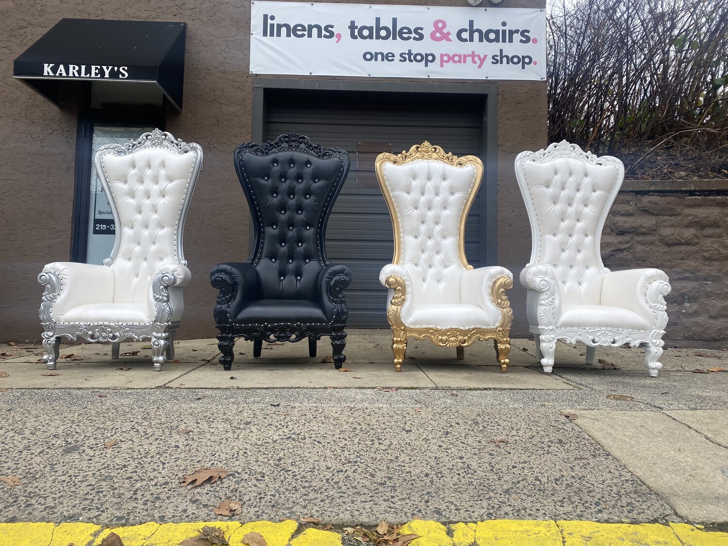 Throne Chairs Karleys Linens