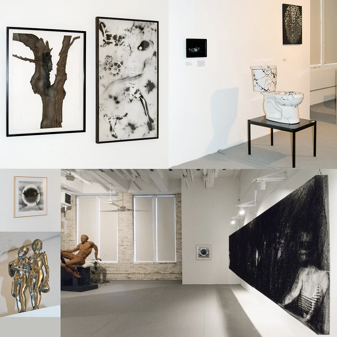 Two of my works were selected for the Mixing Medias show, Sphere Studies IV, 2014 and Water's Edge VI, 2015.