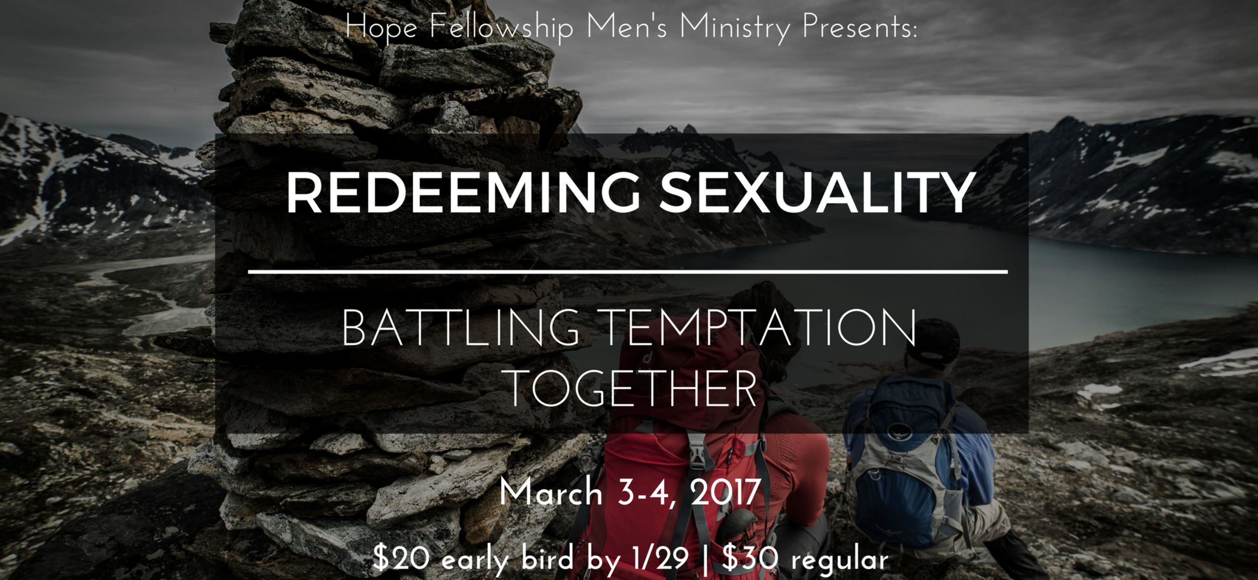 Redeeming Sexuality: Battling Temptation Together as Men