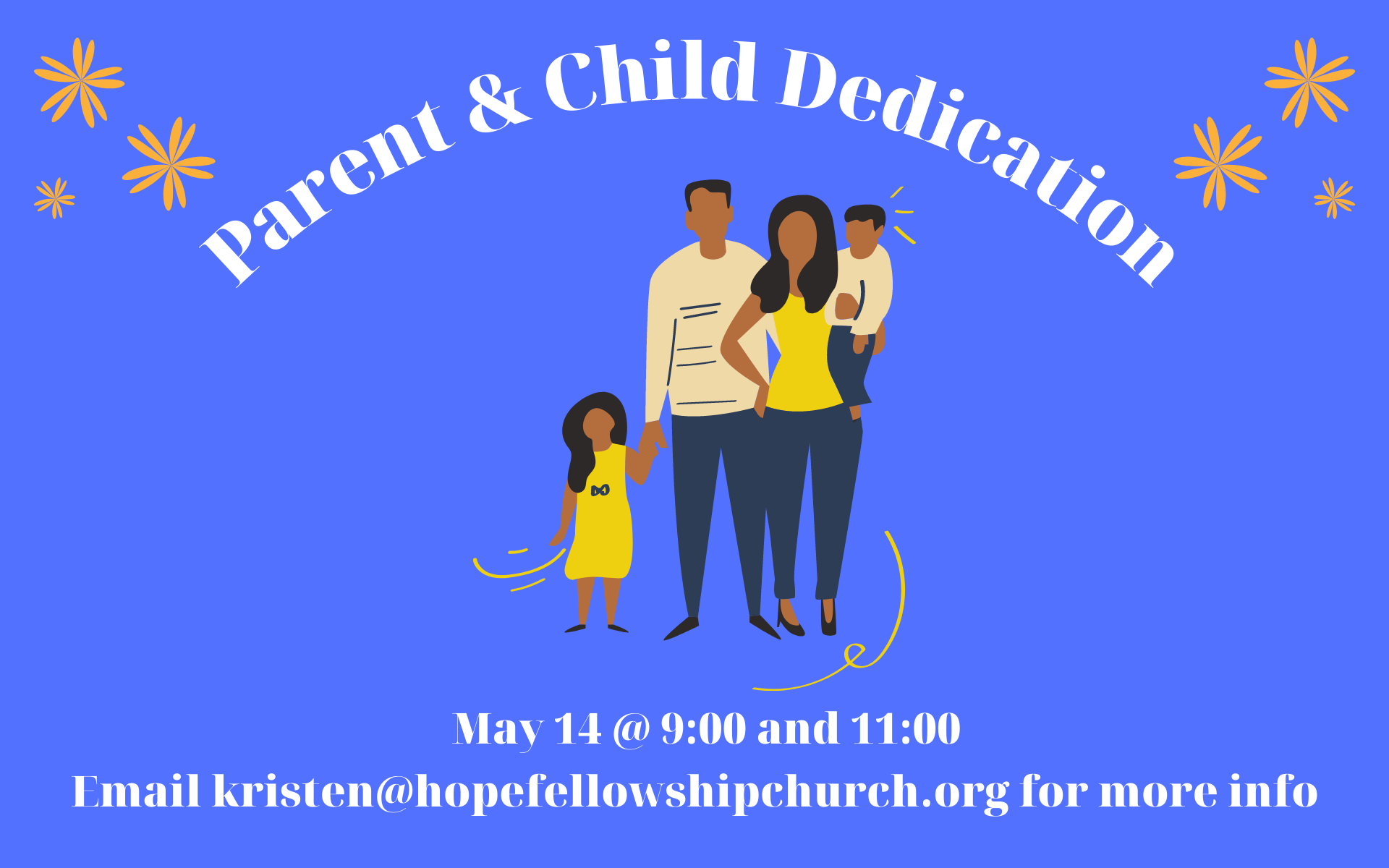 Parent and Child Dedication