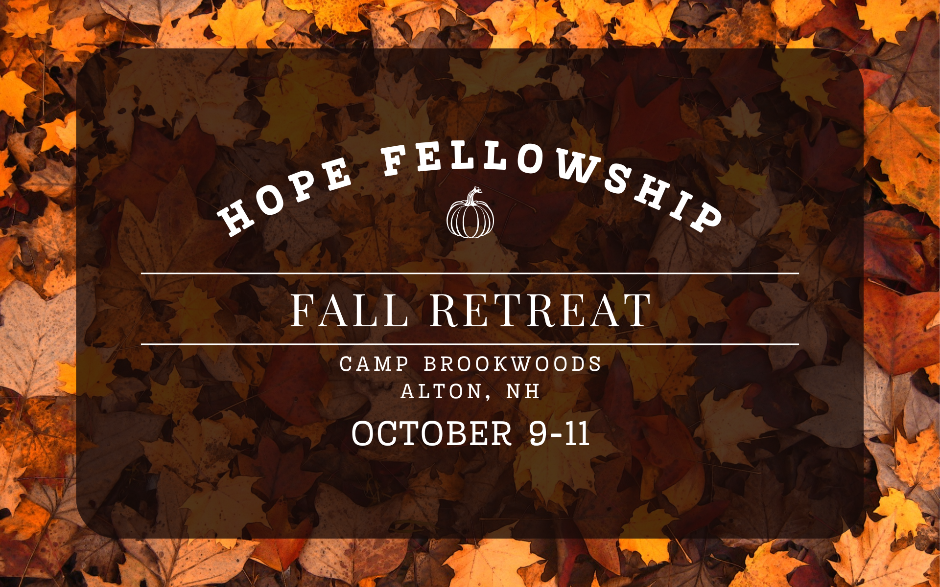 Fall Retreat
