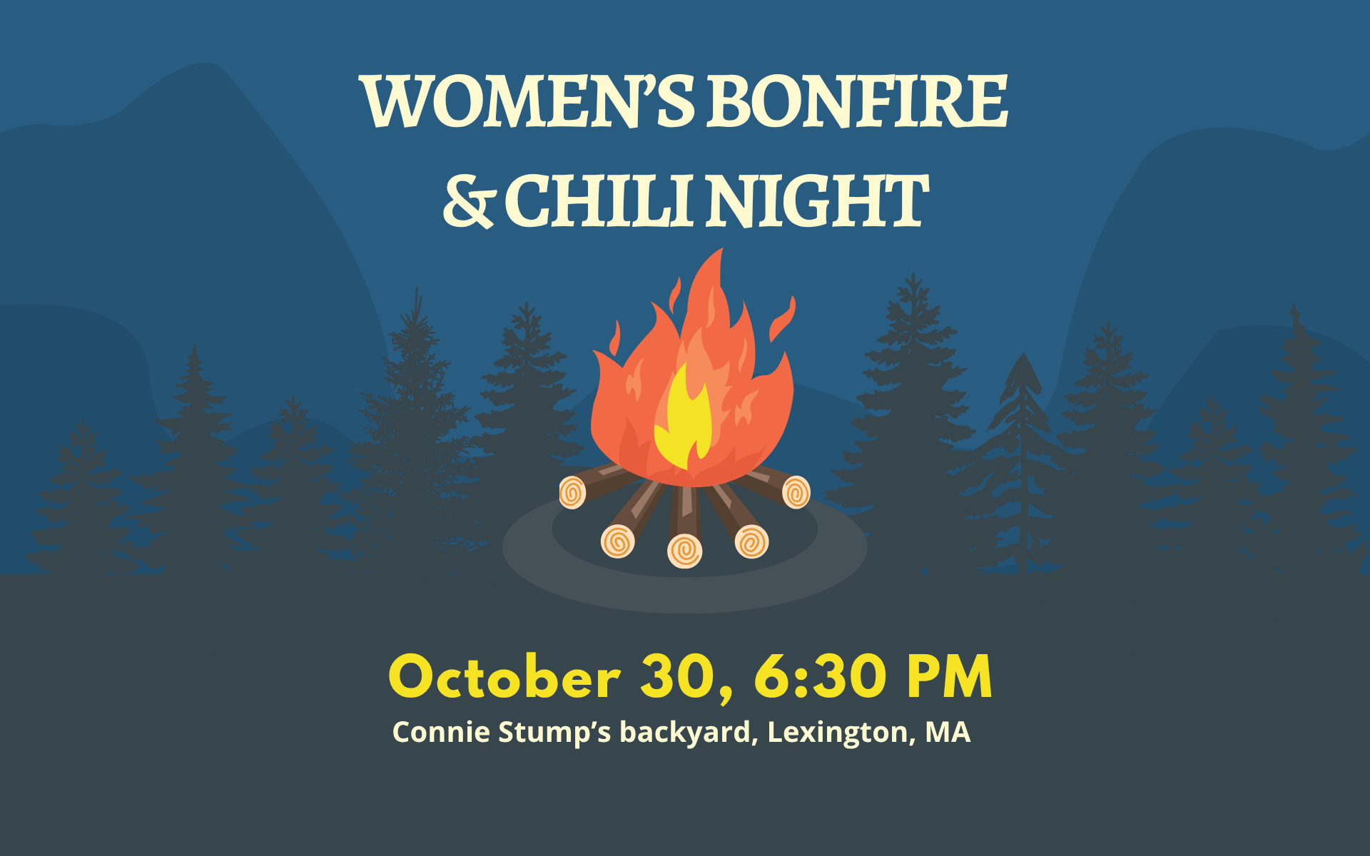 Women's Bonfire &amp; Chili Night