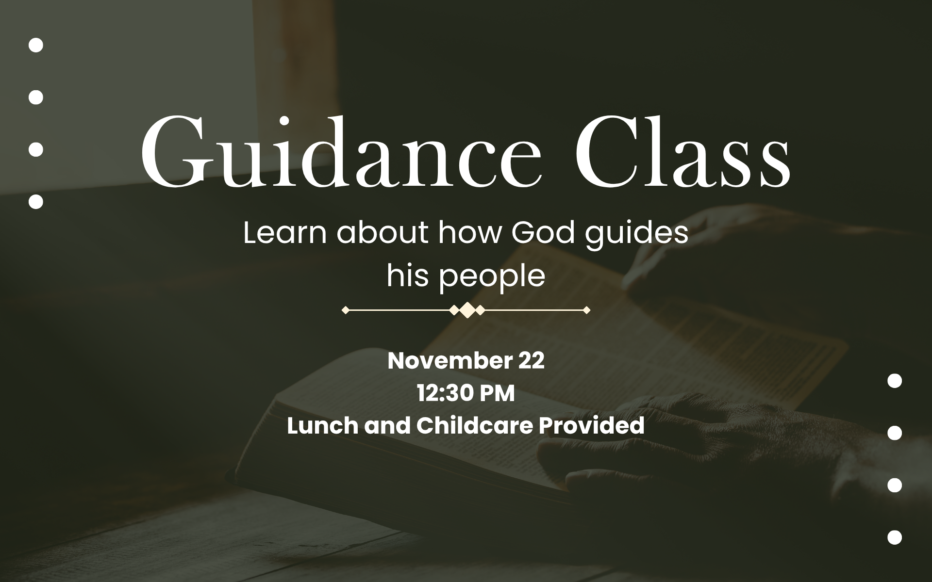 Guidance Class
