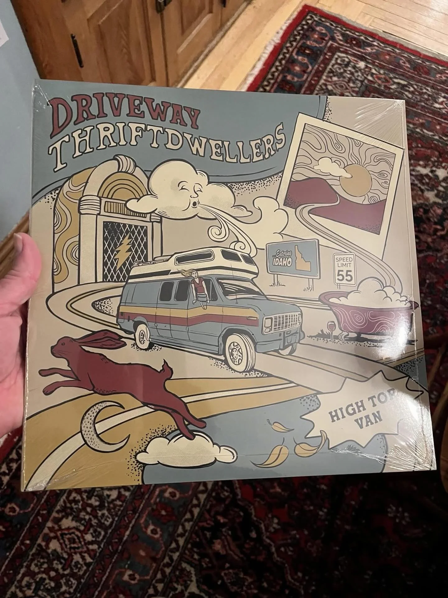 Hey hi Milwaukee&hellip;these sweet little vinyl friends have arrived and will be available at our show at @anodynecoffee this evening along with @theunrulies. 7:30 (6:30 doors). We&rsquo;re playing first. We did a super limited run of these and many