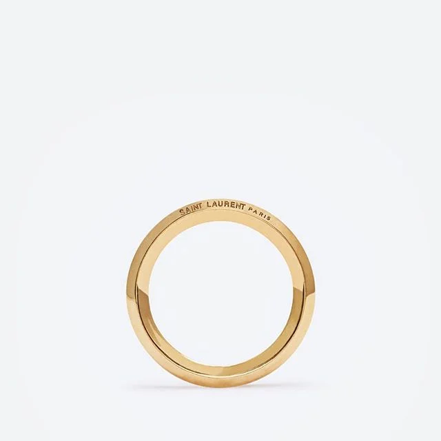 Saint Laurent &mdash; Armure Fil Clou De Paris Ring | $295 | @saintlaurentparis_official
