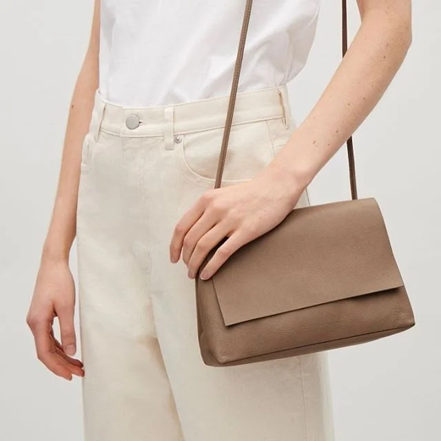 COS &mdash; Soft Leather Shoulder Bag | $115 | @cosstores