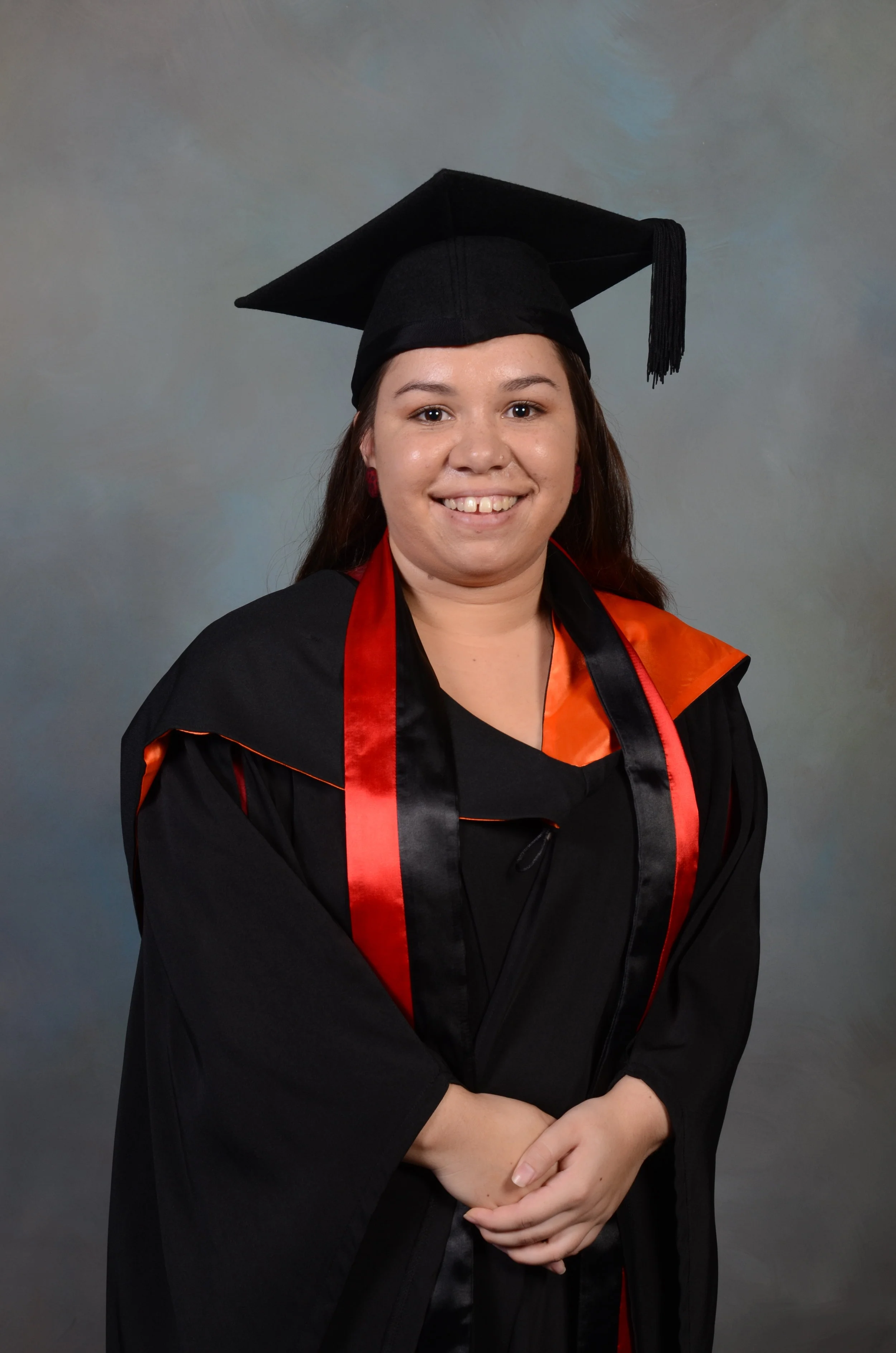 Samantha graduating from her dual degree in Nursing and Paramedics from ACU