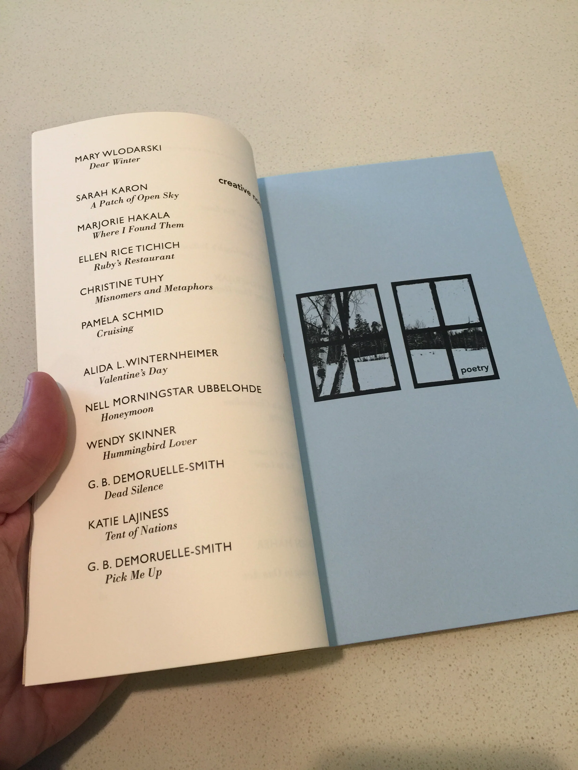 Rock, Paper, Scissors inside spread