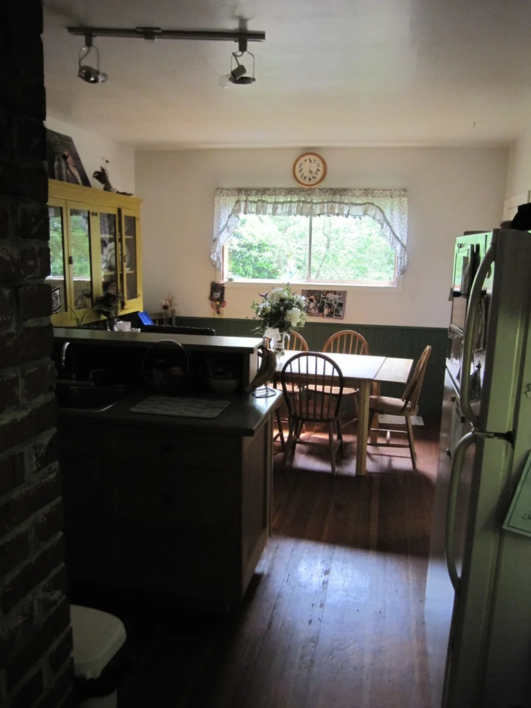 Kitchen before redesign & renovation