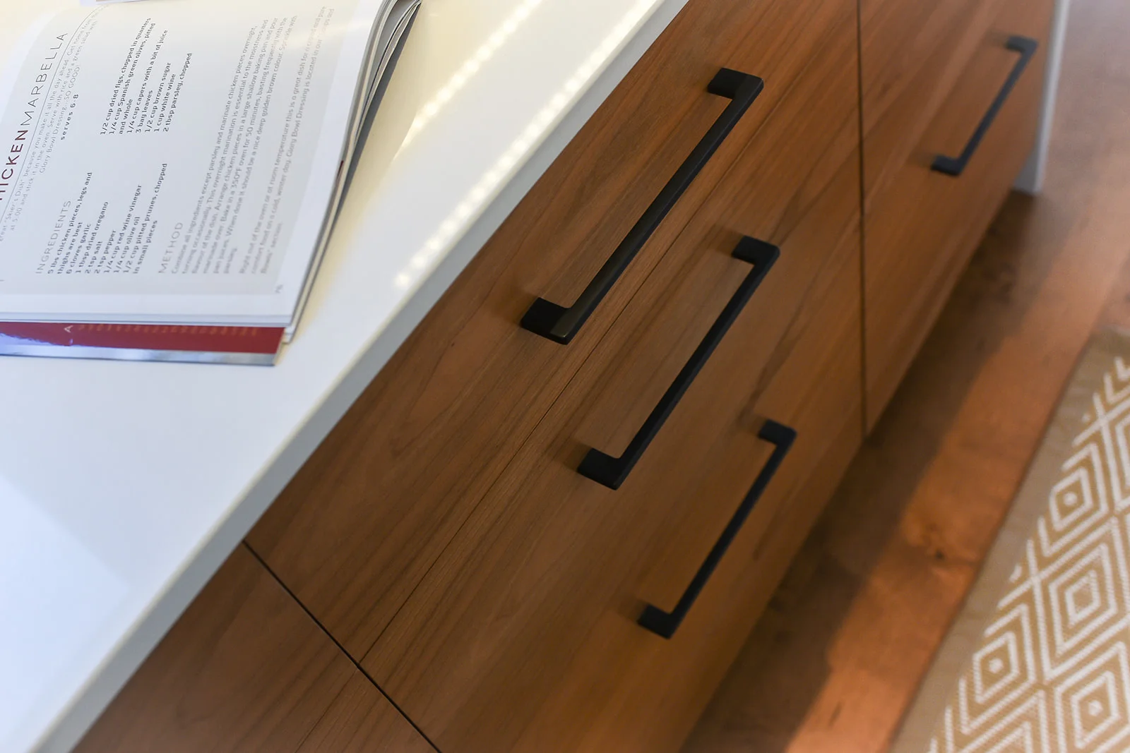 A dishwasher is hiding behind these!