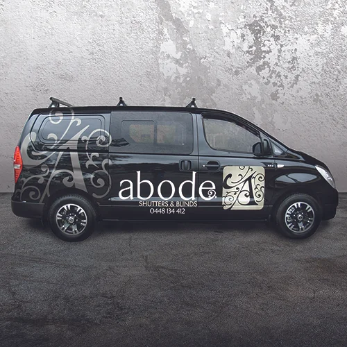 Abode Shutters & Blinds | Black Van