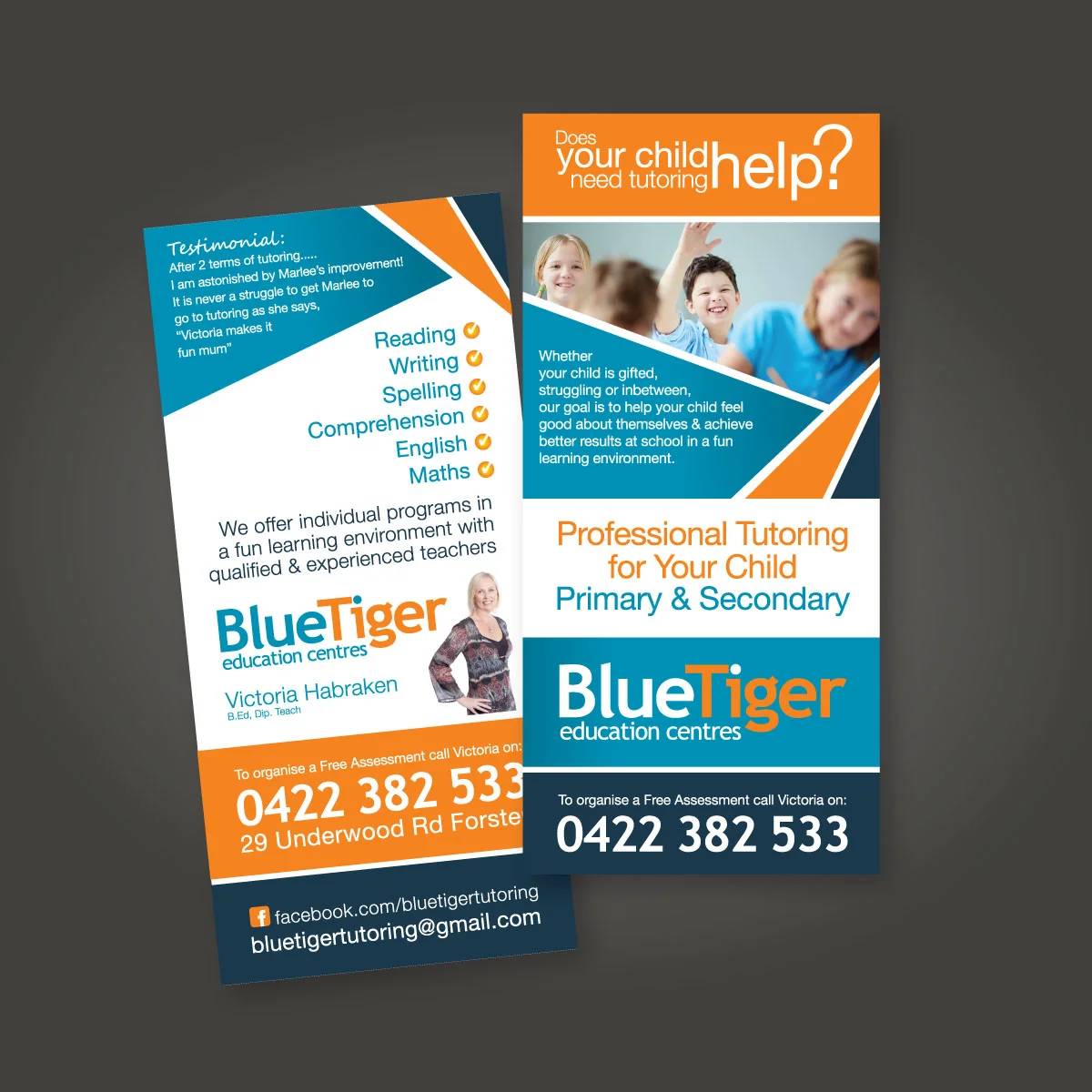 Blue Tiger | DL Flyer