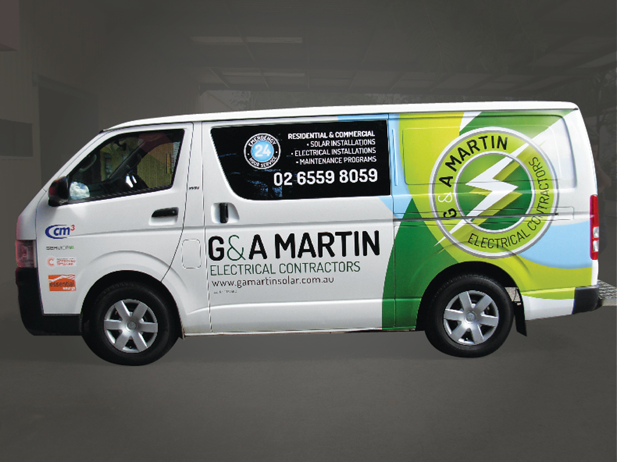 G&A Martin Electrical | Van