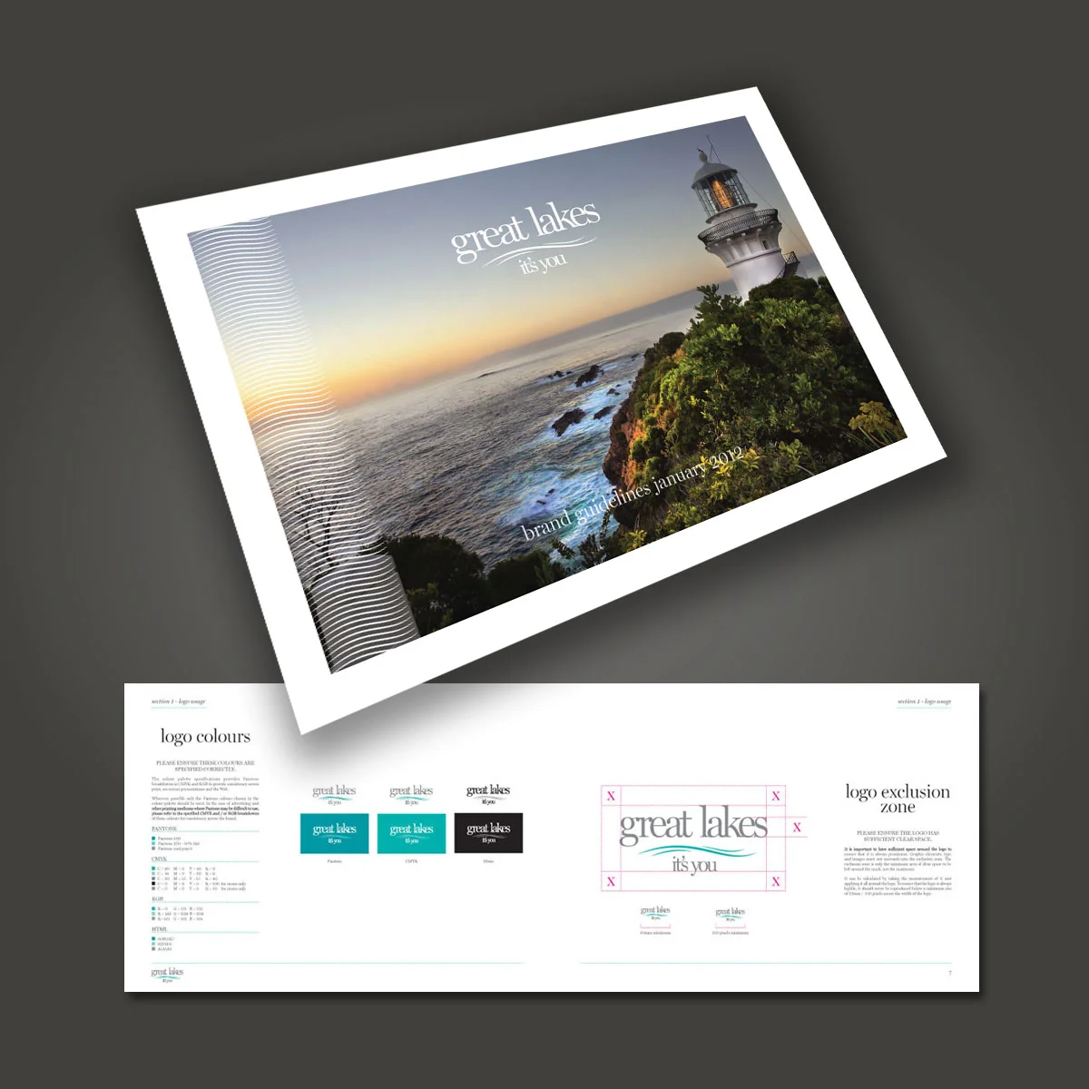 Great Lakes Tourism | Brand Style Guide (Cover)