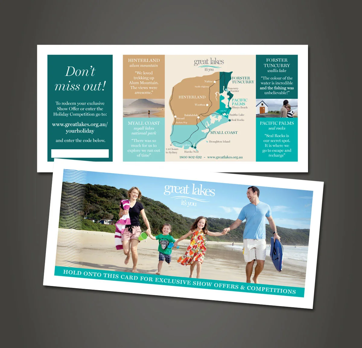 Great Lakes Tourism | Trade Show Flyer