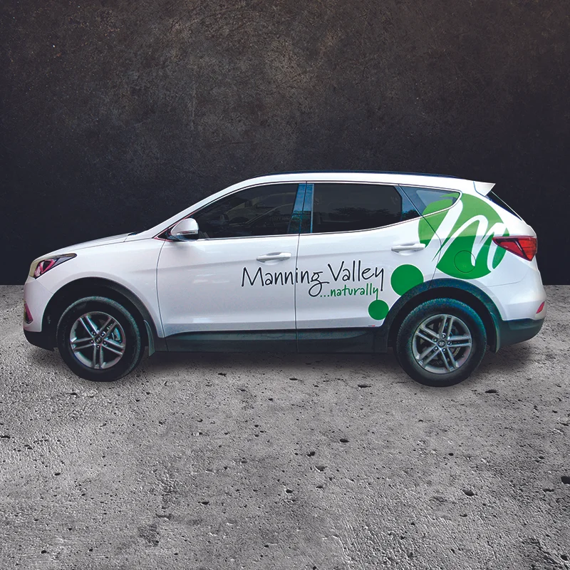 Manning Valley Tourism | SUV Vehicle Graphic