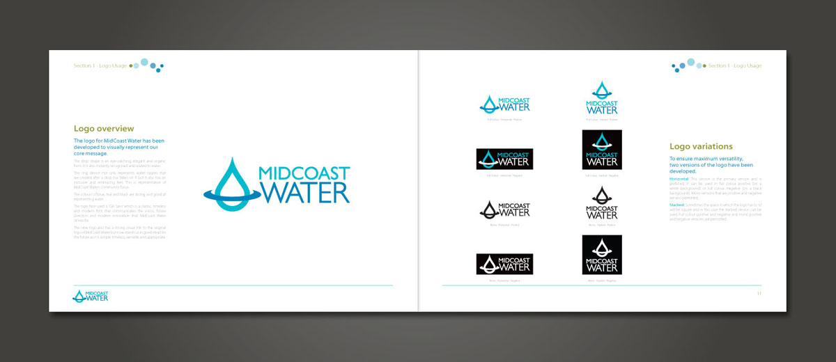 MidCoast Water | Brand Style Guide (Internal Pages 1)