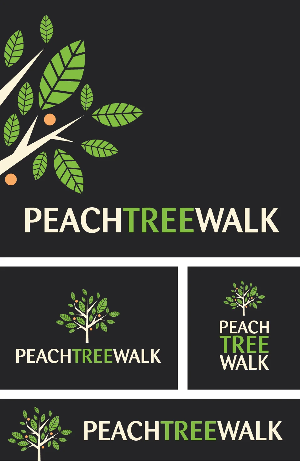 Peach Tree Walk | Complete Signage Strategy