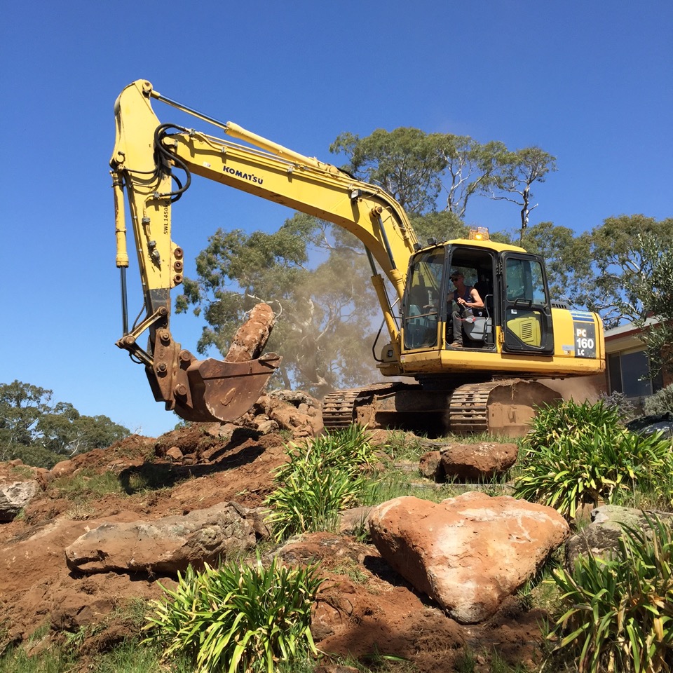 earthmoving, landscaping, kyneton, macedon ranges