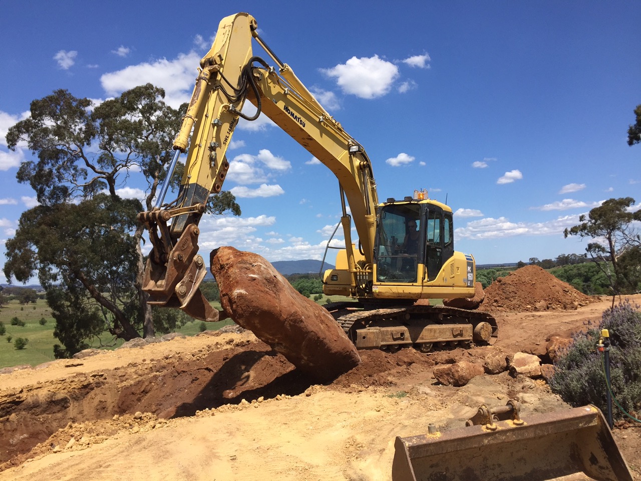 earthmoving, landscaping, kyneton, macedon ranges