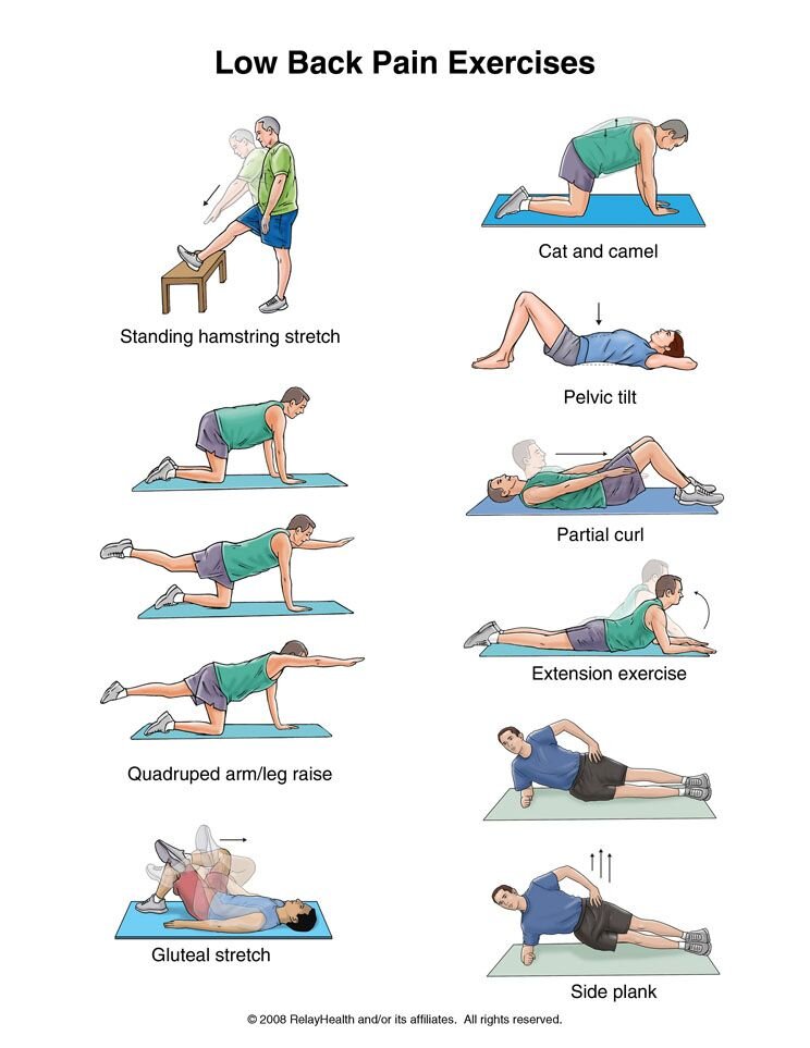 Back Pain Relief Exercises & Stretches - Ask Doctor Jo 