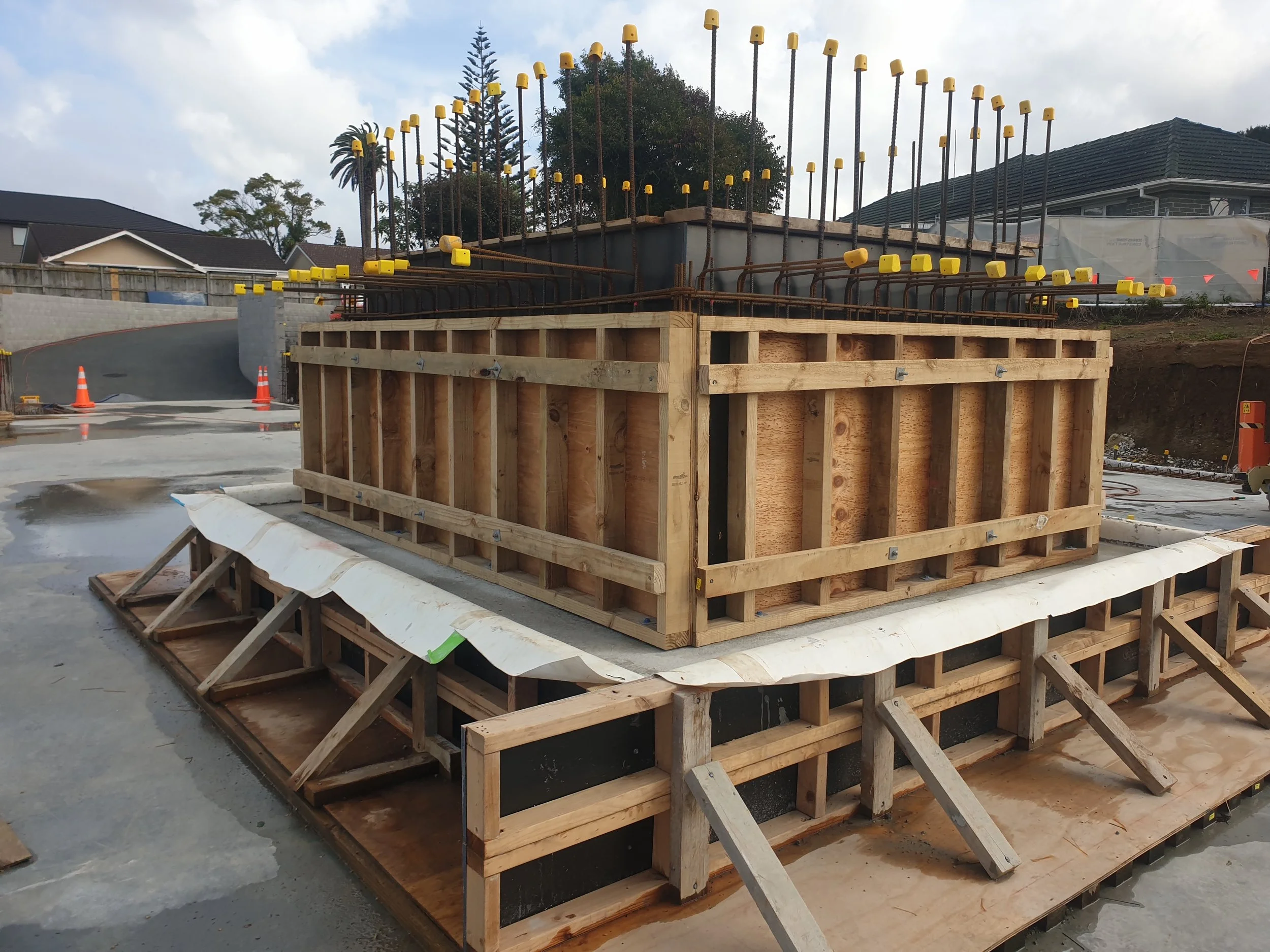 Lift Construction Underway