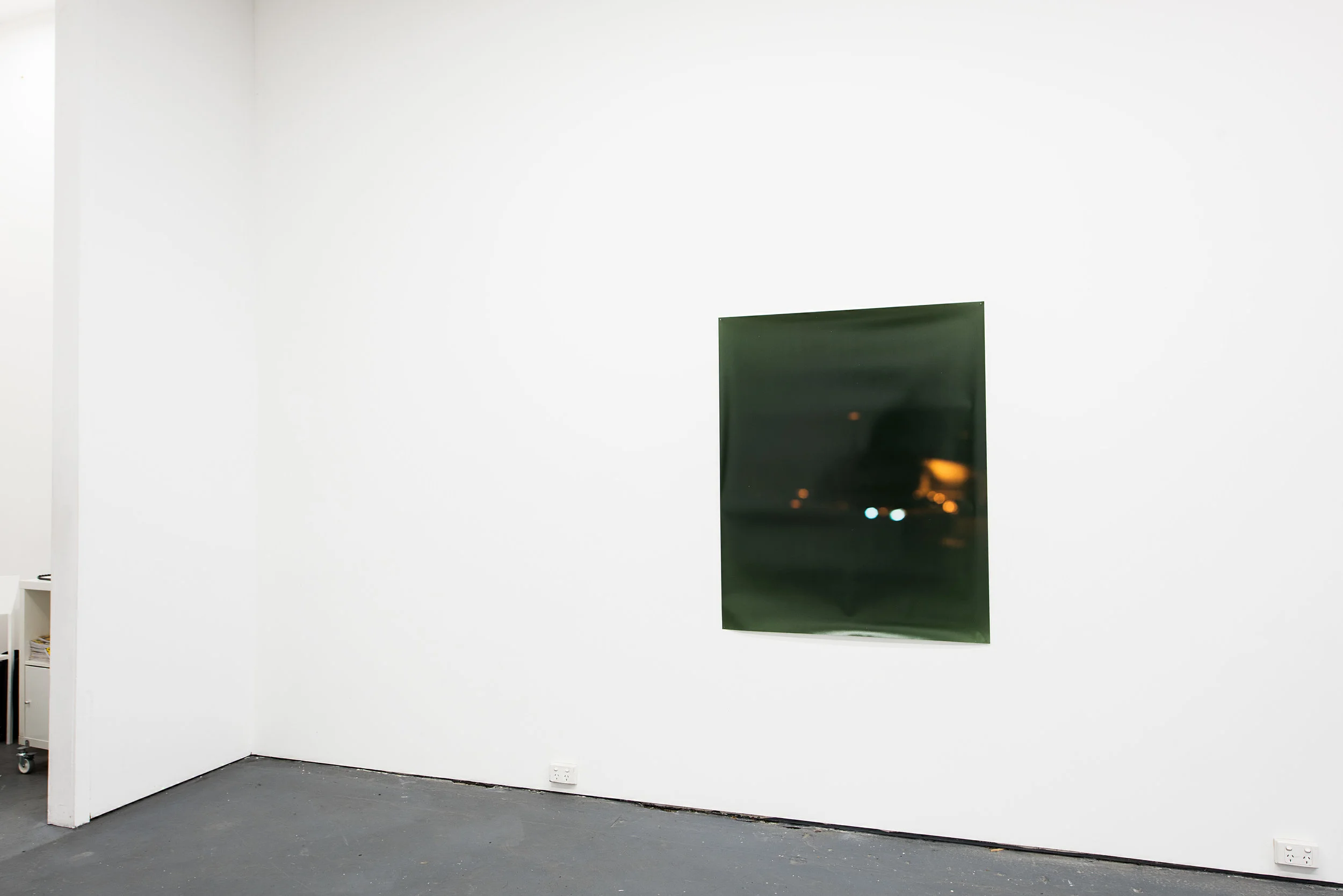 Transit 1 hand printed c type colour analogue photograph 125 x 100cm 2016
