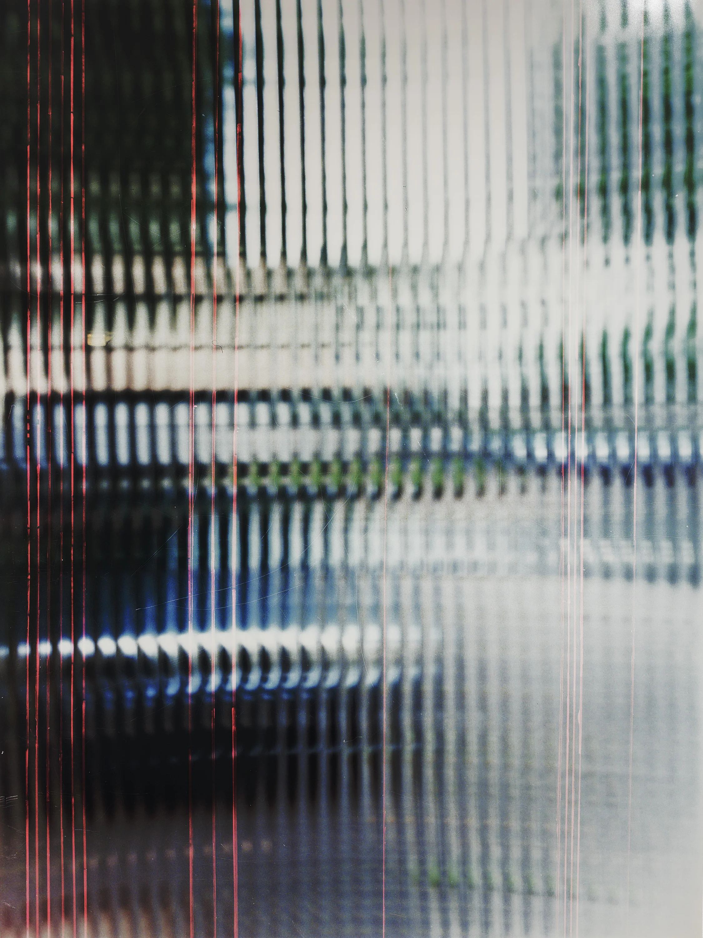 Cryptic Lines hand printed c type colour analogue photographic print 135 x 100cm 2017