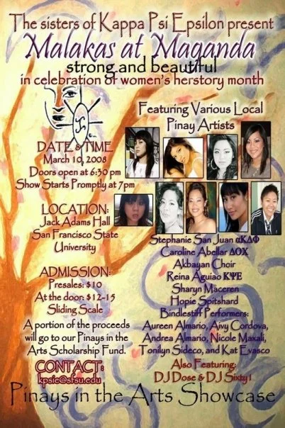 Pinays in the Arts - SF State
