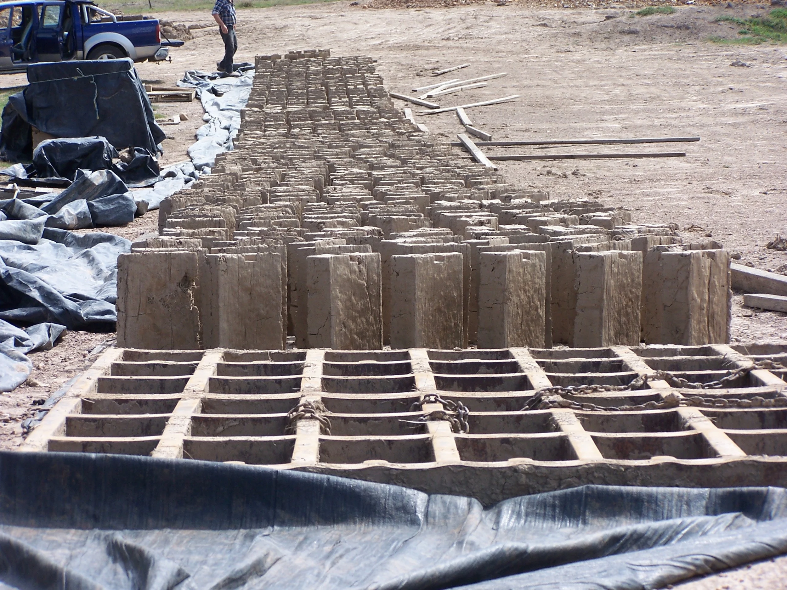 Mudbrick creation